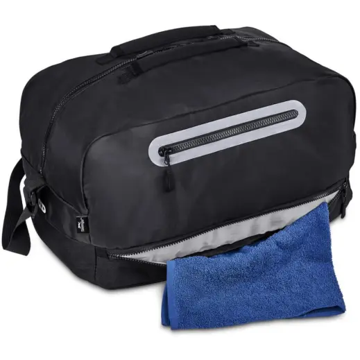 Slazenger ProGear Water-Resistant Sports Bag Black Display